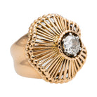 Bague Or jaune Diamant - Castafiore