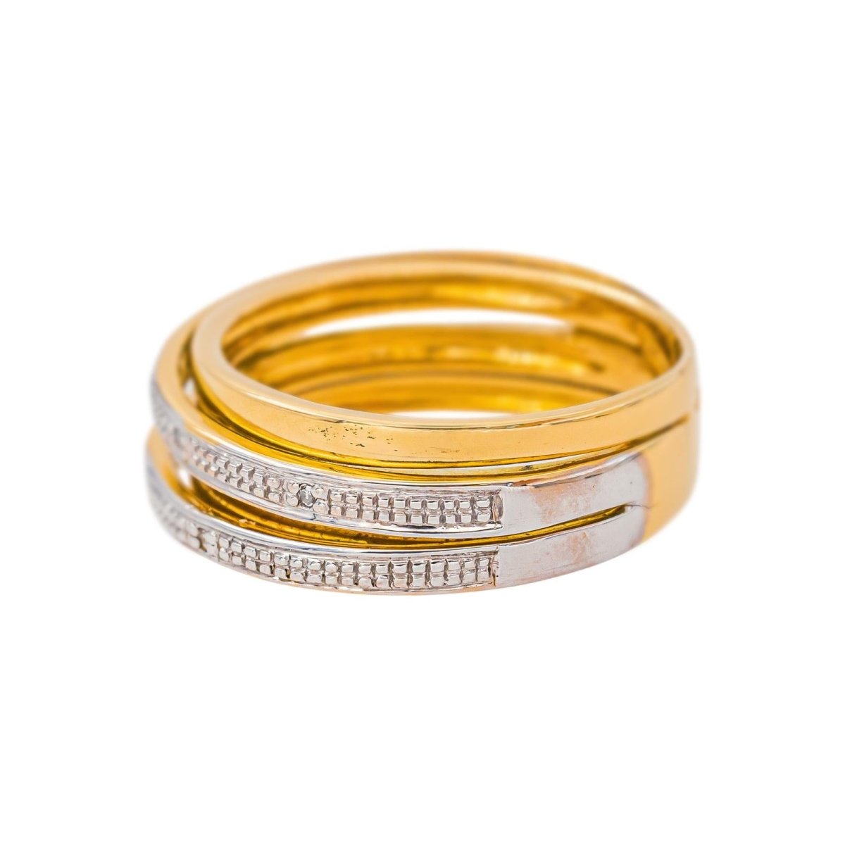 Bague Or jaune Diamant - Castafiore