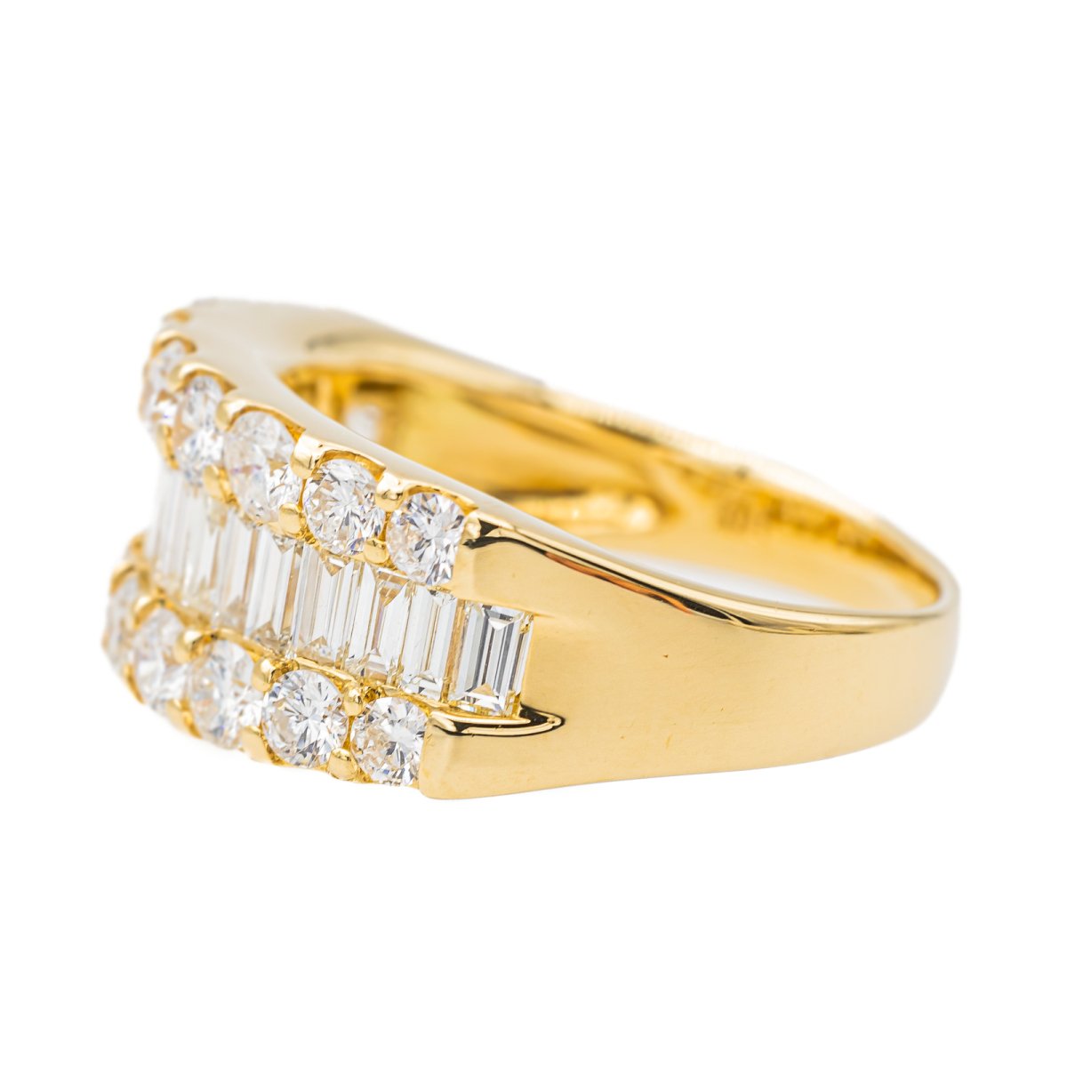 Bague Or jaune Diamant - Castafiore