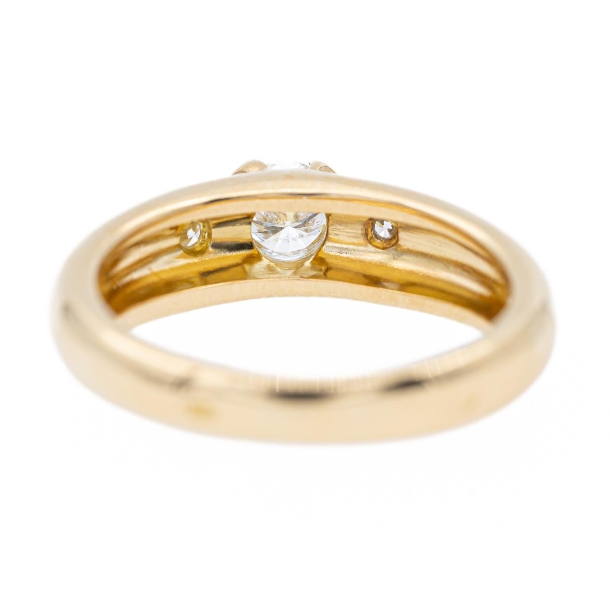Bague Or jaune Diamant - Castafiore