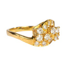 Bague Or jaune Diamant - Castafiore