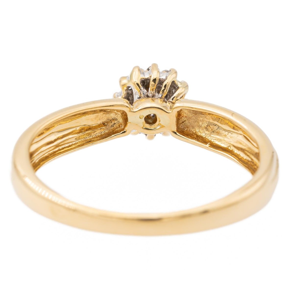 Bague or jaune Diamant - Castafiore