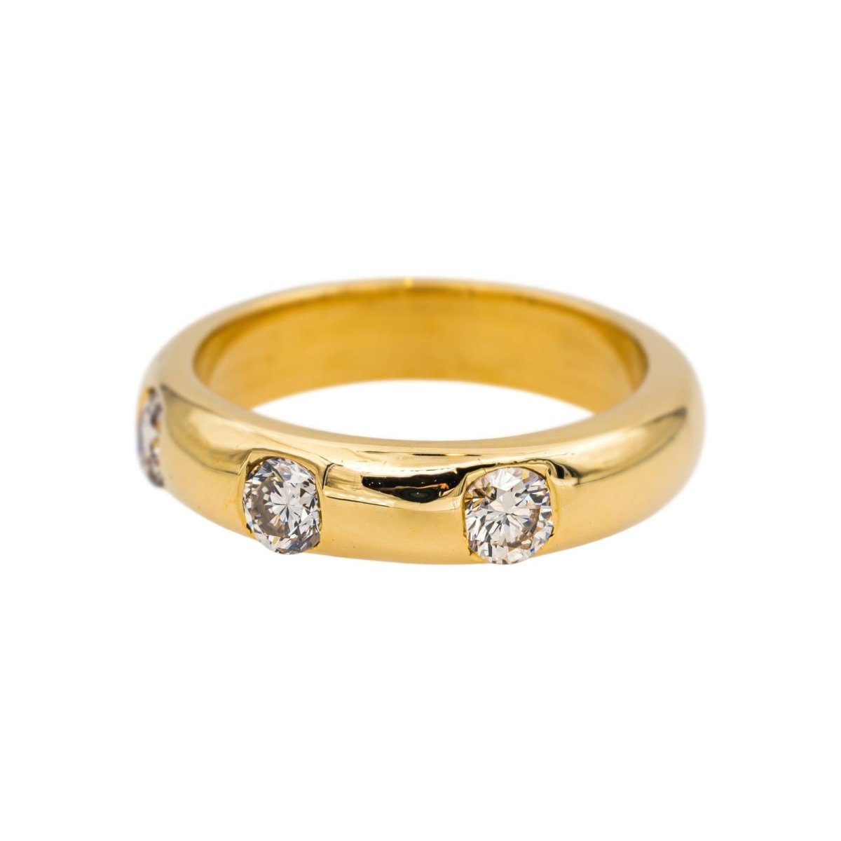 Bague Or jaune Diamant - Castafiore