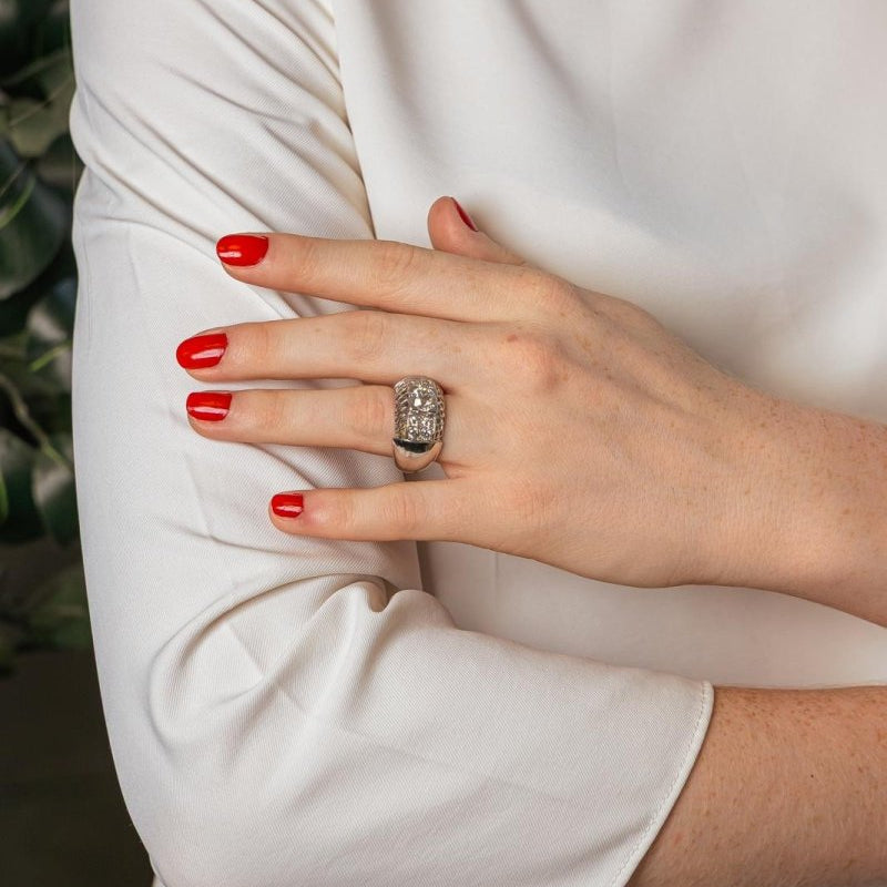 Bague Or jaune Diamant - Castafiore