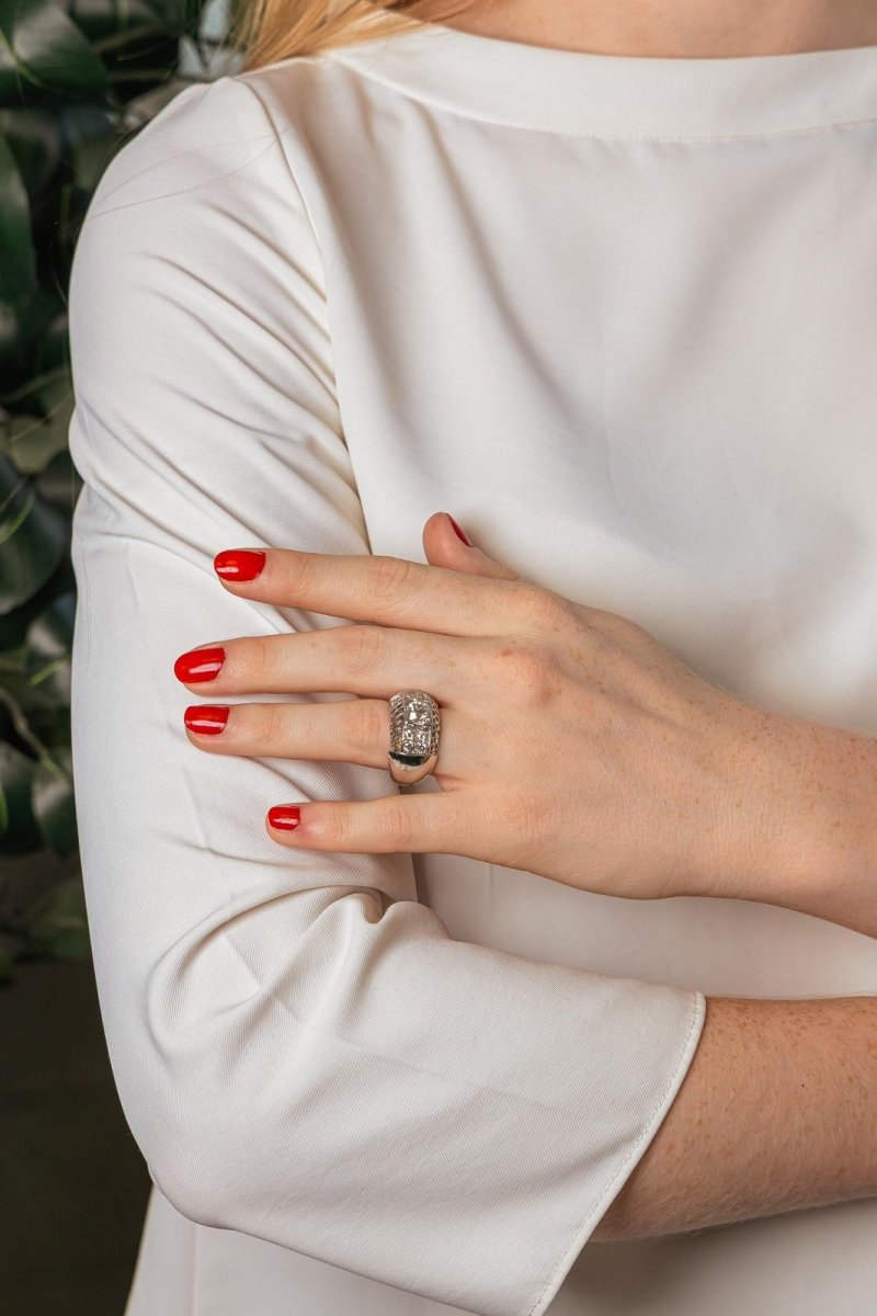 Bague Or jaune Diamant - Castafiore