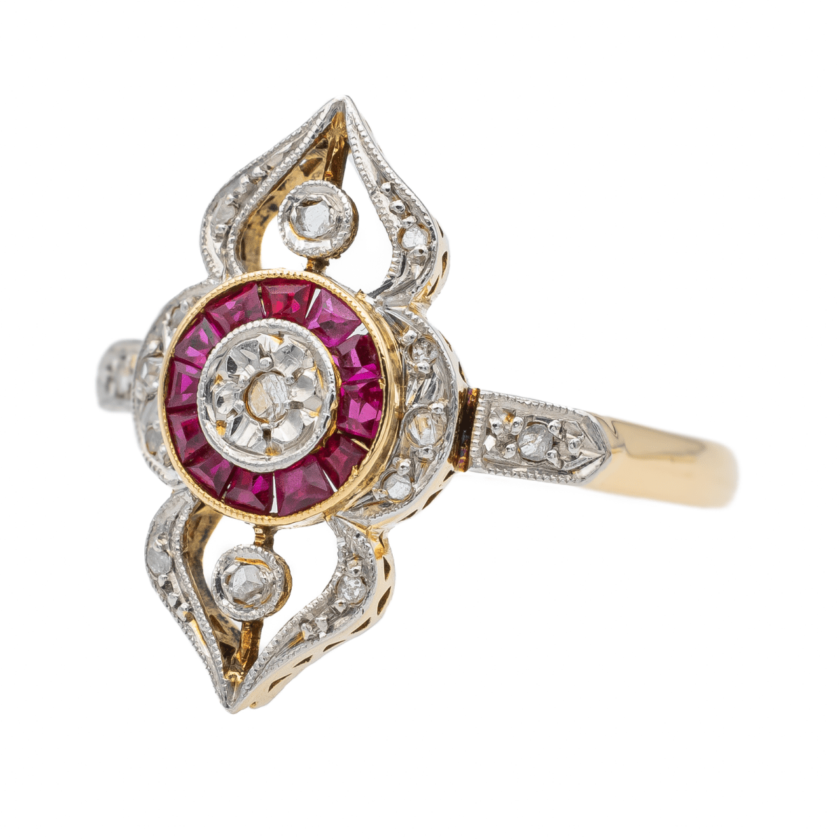 Bague Or jaune Diamant - Castafiore