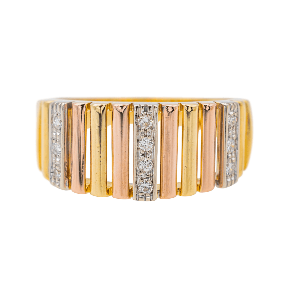 Bague Or jaune Diamant - Castafiore