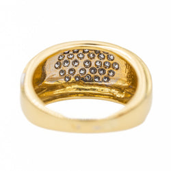 Bague Or jaune Diamant - Castafiore