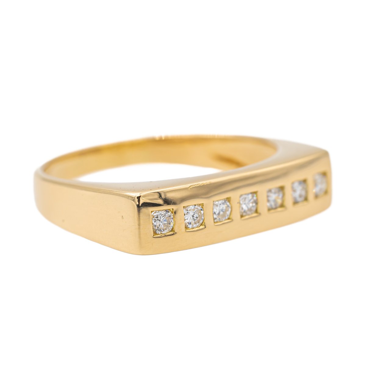 Bague Or jaune Diamant - Castafiore