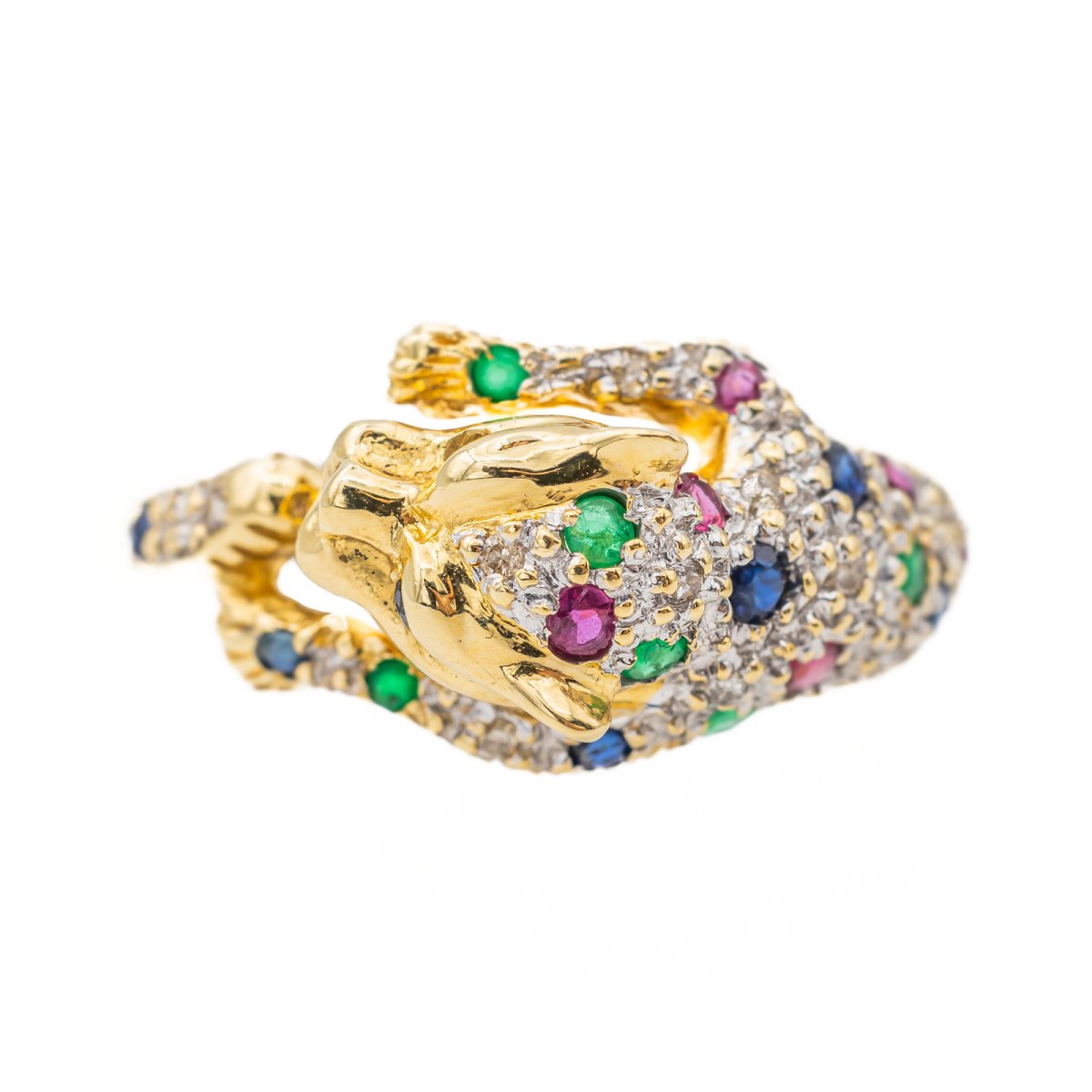 Bague Or jaune Diamant - Castafiore