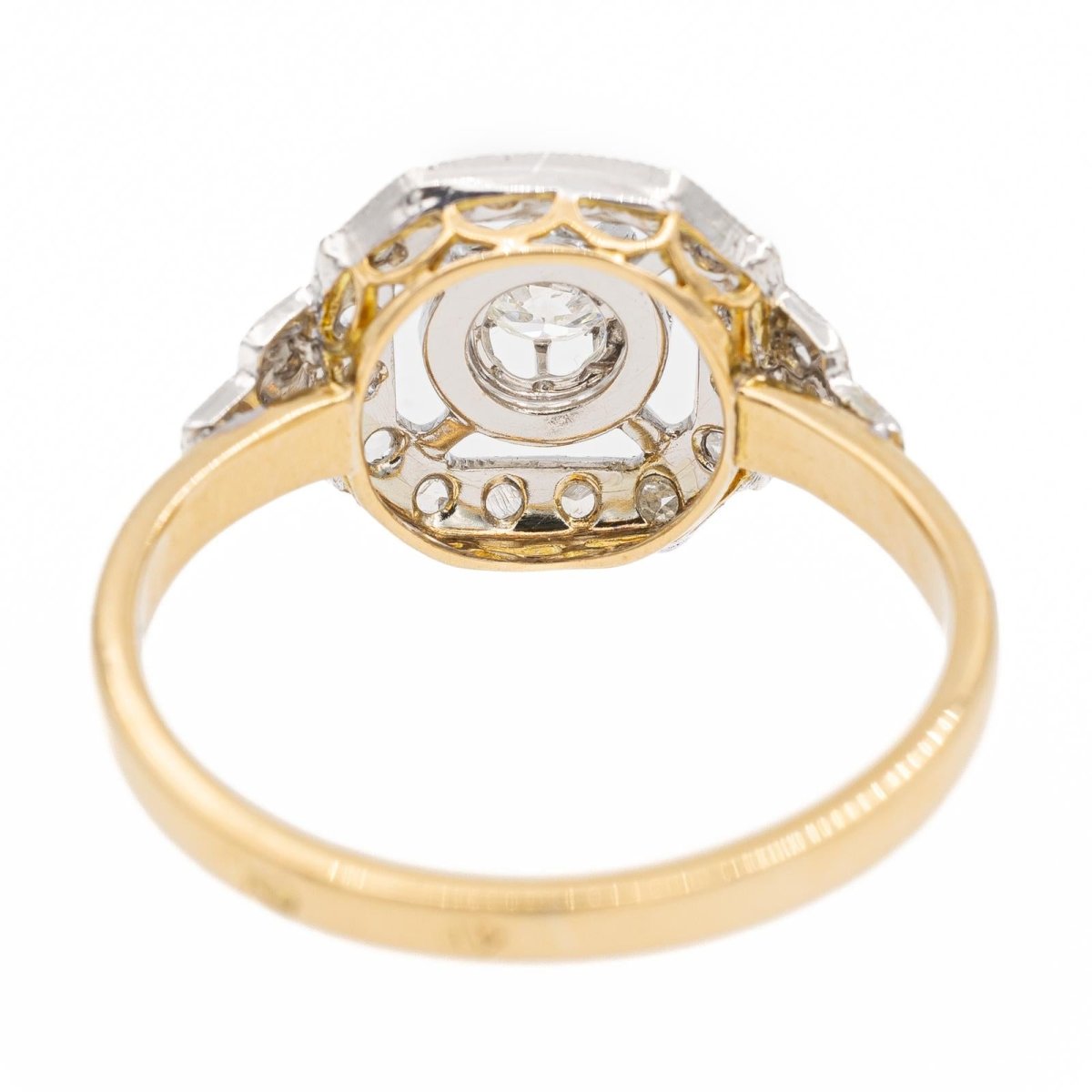 Bague Or jaune Diamant - Castafiore