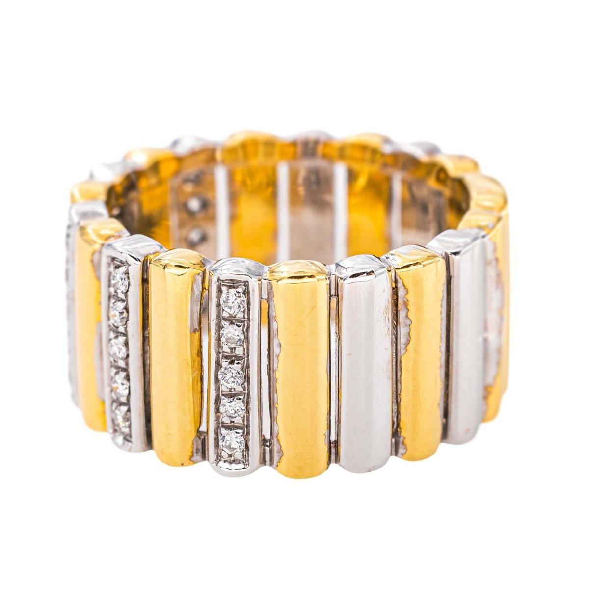 Bague Or jaune Diamant - Castafiore