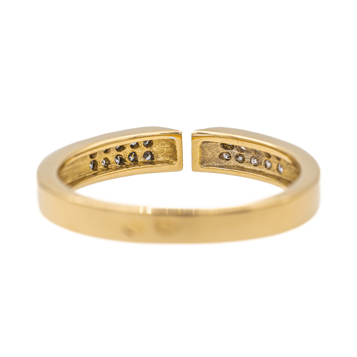 Bague Or jaune Diamant - Castafiore
