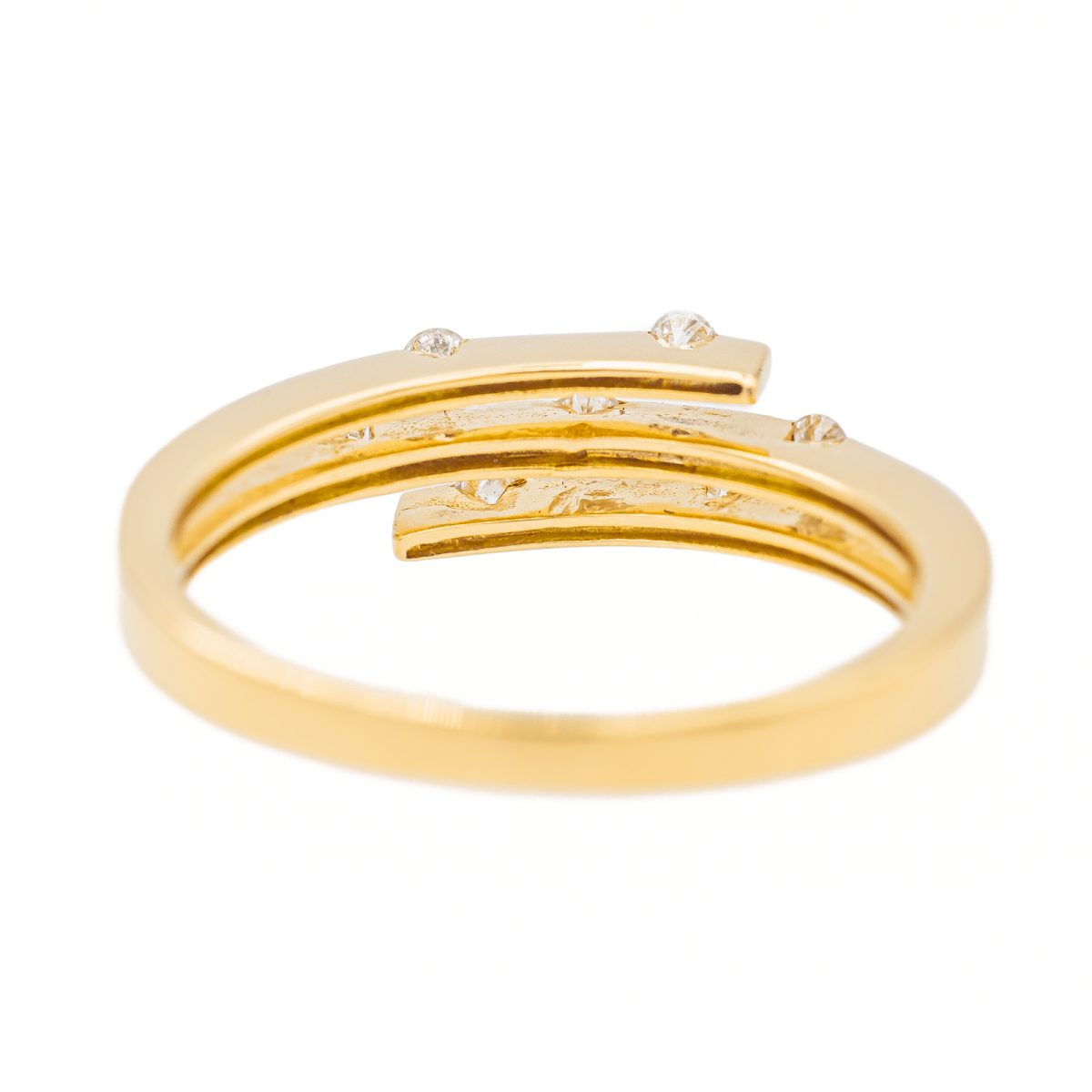 Bague Or jaune Diamant - Castafiore