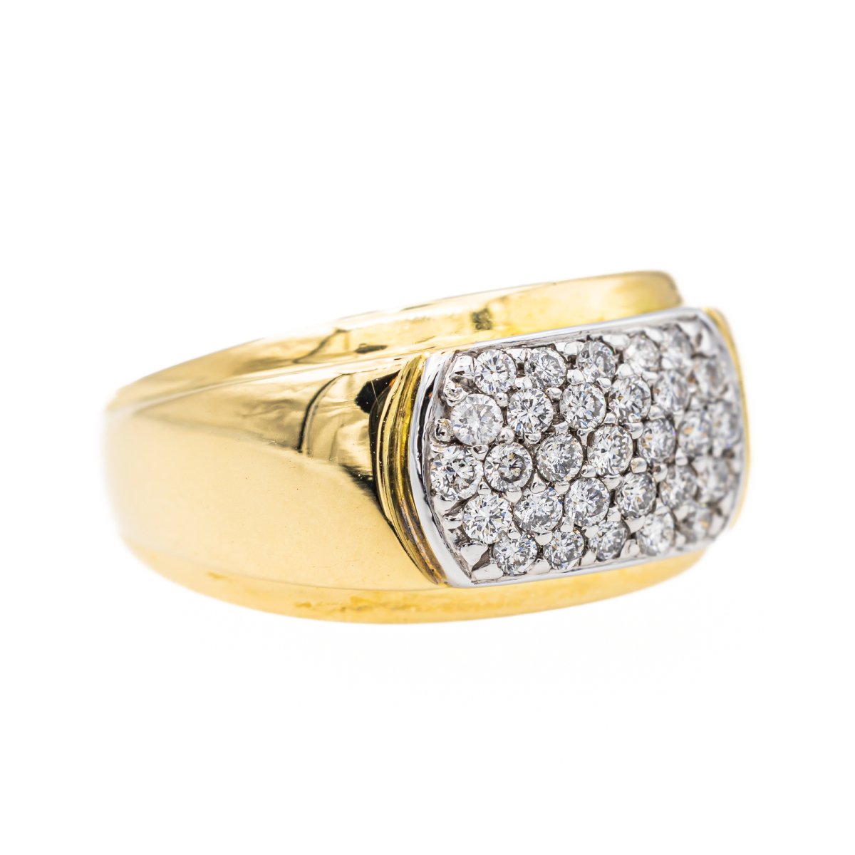 Bague Or jaune Diamant - Castafiore