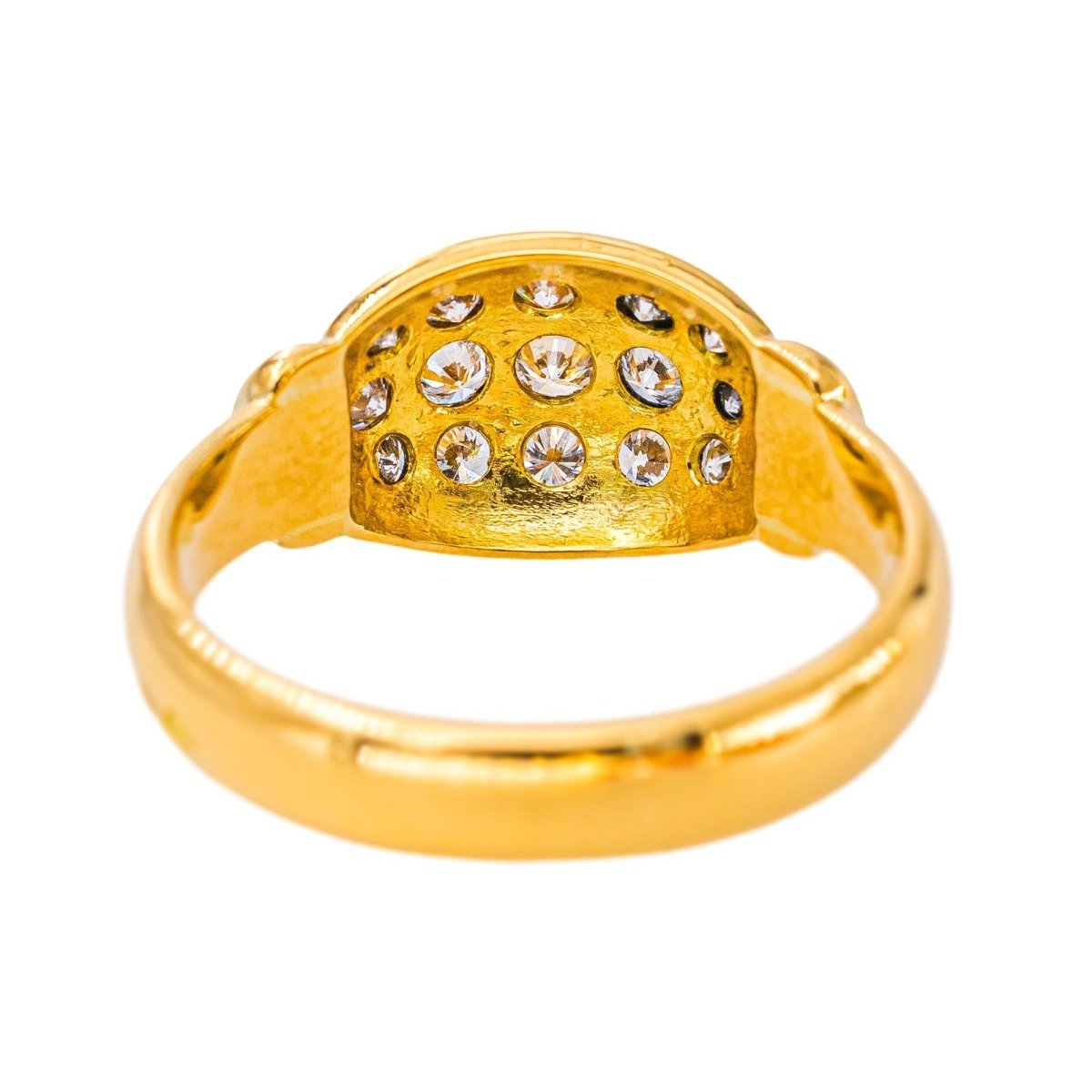 Bague Or jaune Diamant - Castafiore