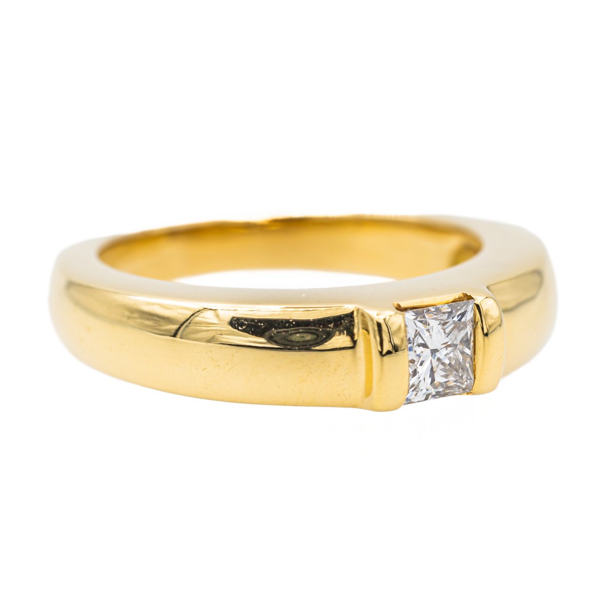 Bague Or jaune Diamant - Castafiore