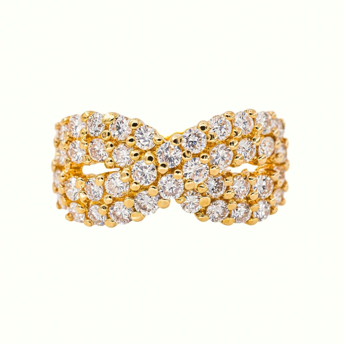 Bague Or jaune Diamant - Castafiore