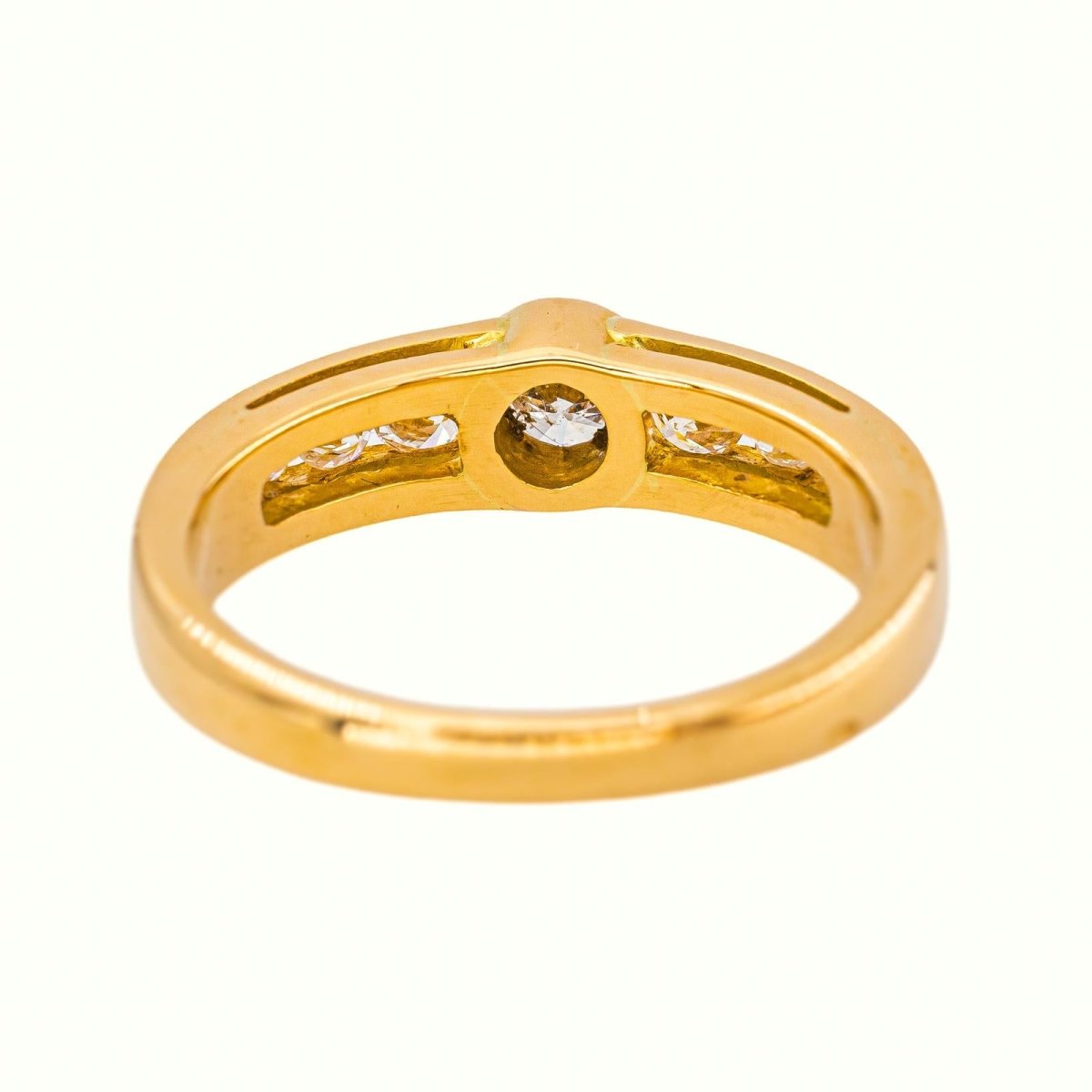 Bague Or jaune Diamant - Castafiore