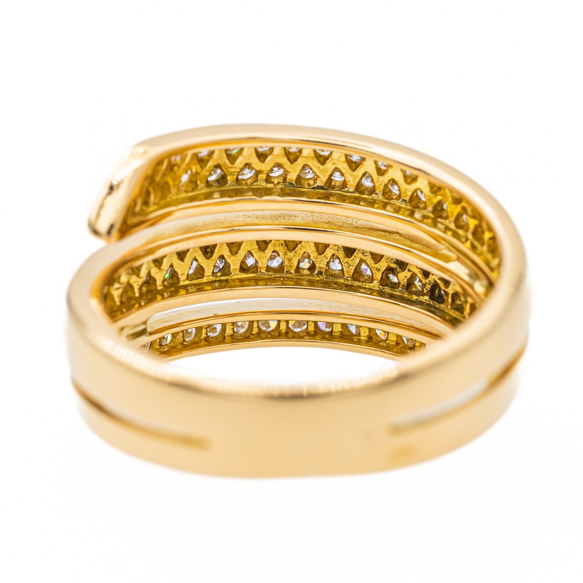 Bague Or jaune Diamant - Castafiore