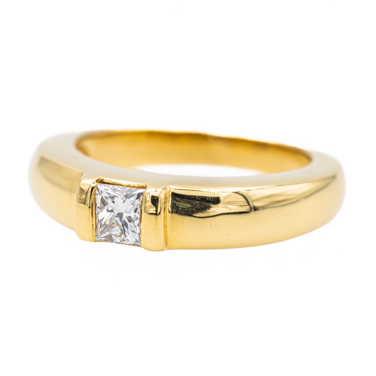 Bague Or jaune Diamant - Castafiore