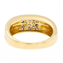 Bague Or jaune diamant - Castafiore