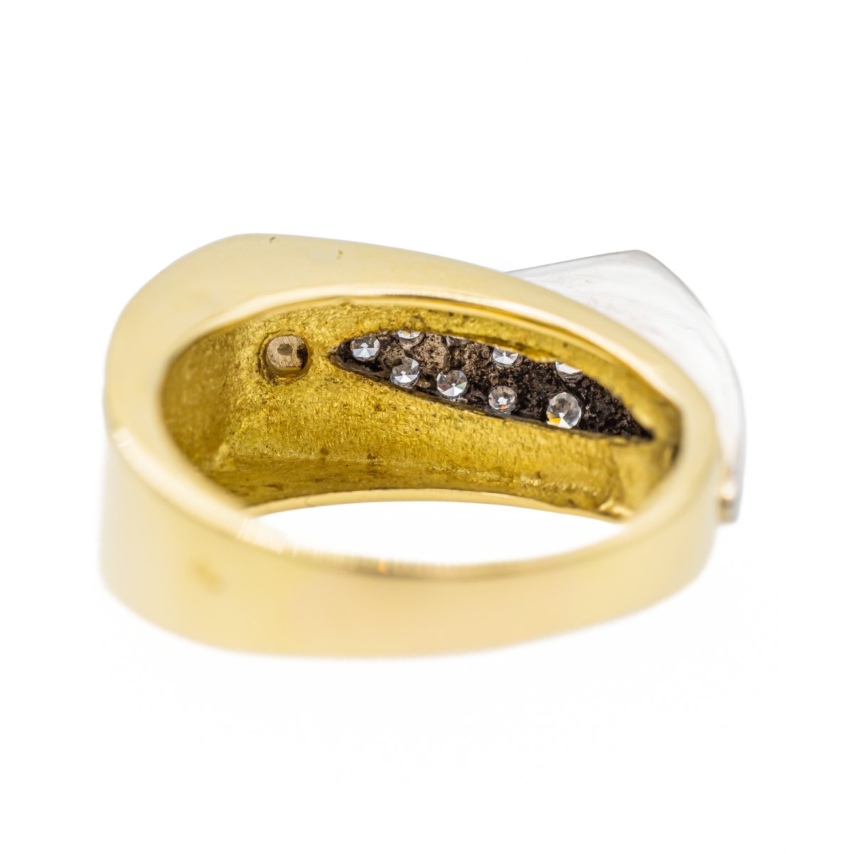 Bague Or jaune Diamant - Castafiore