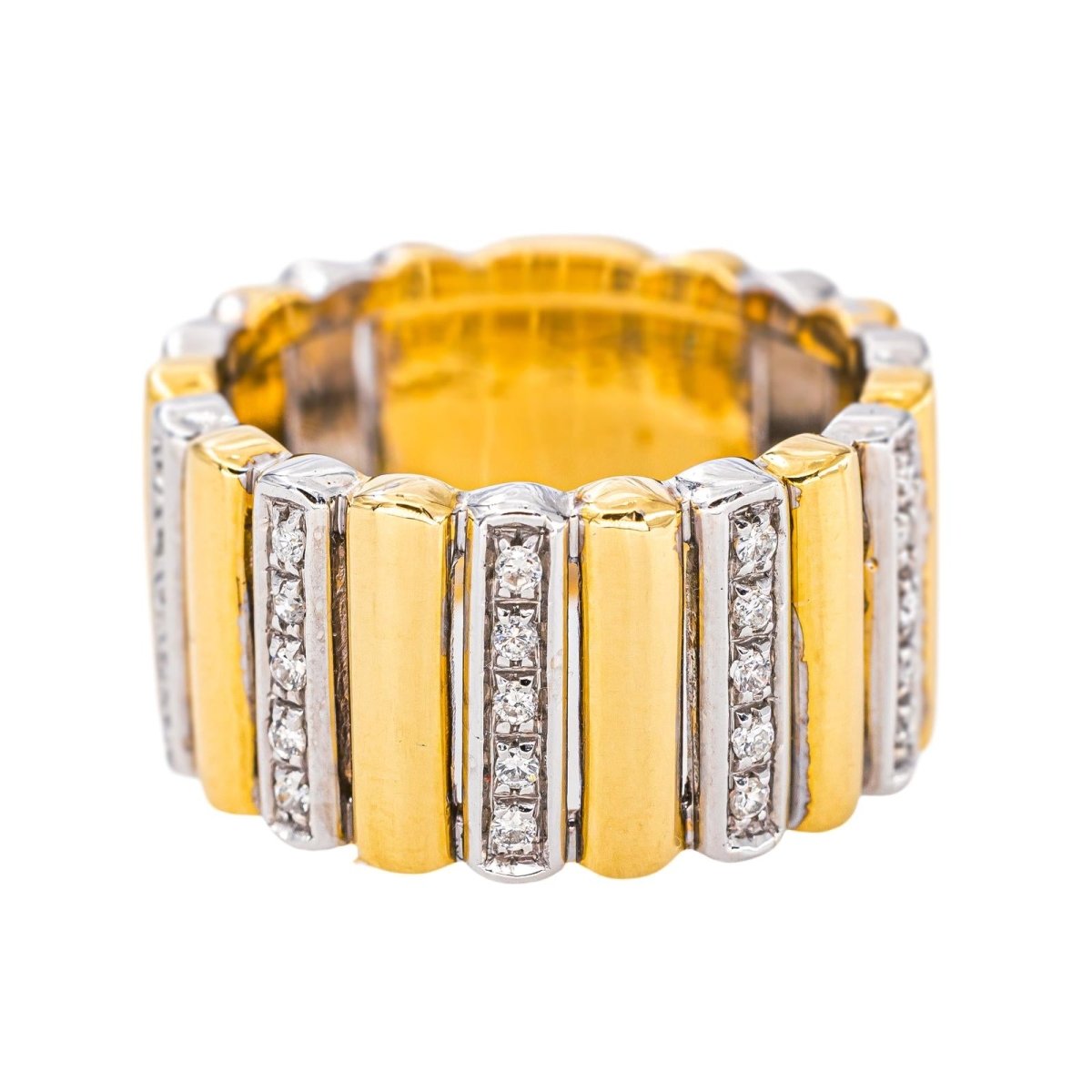 Bague Or jaune Diamant - Castafiore