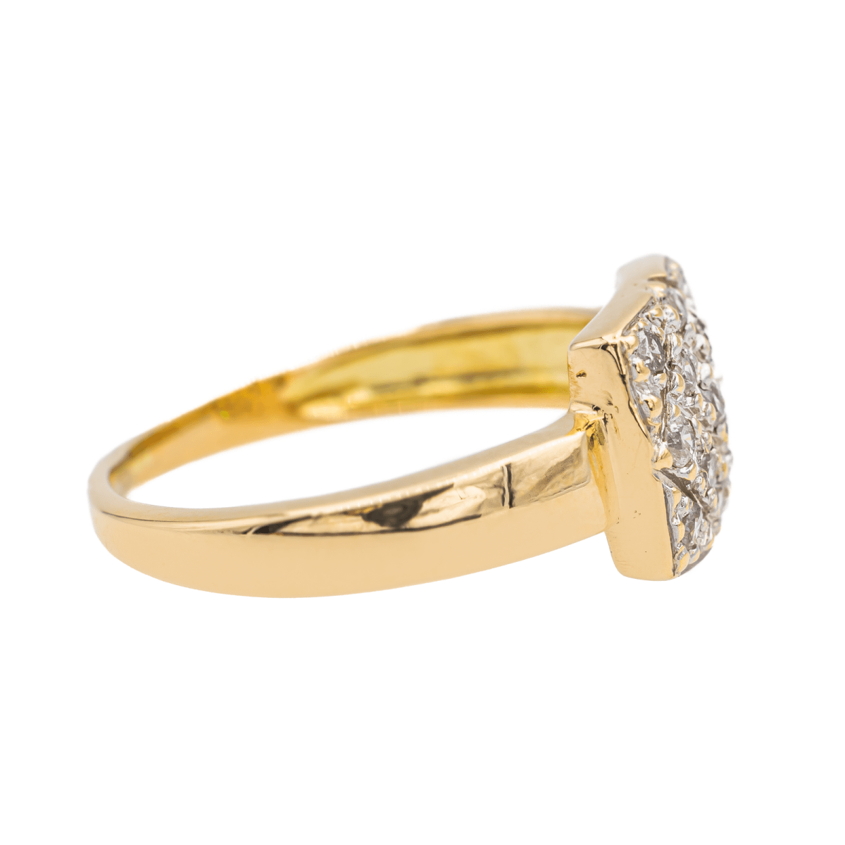 Bague Or jaune Diamant - Castafiore