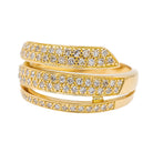 Bague Or jaune Diamant - Castafiore