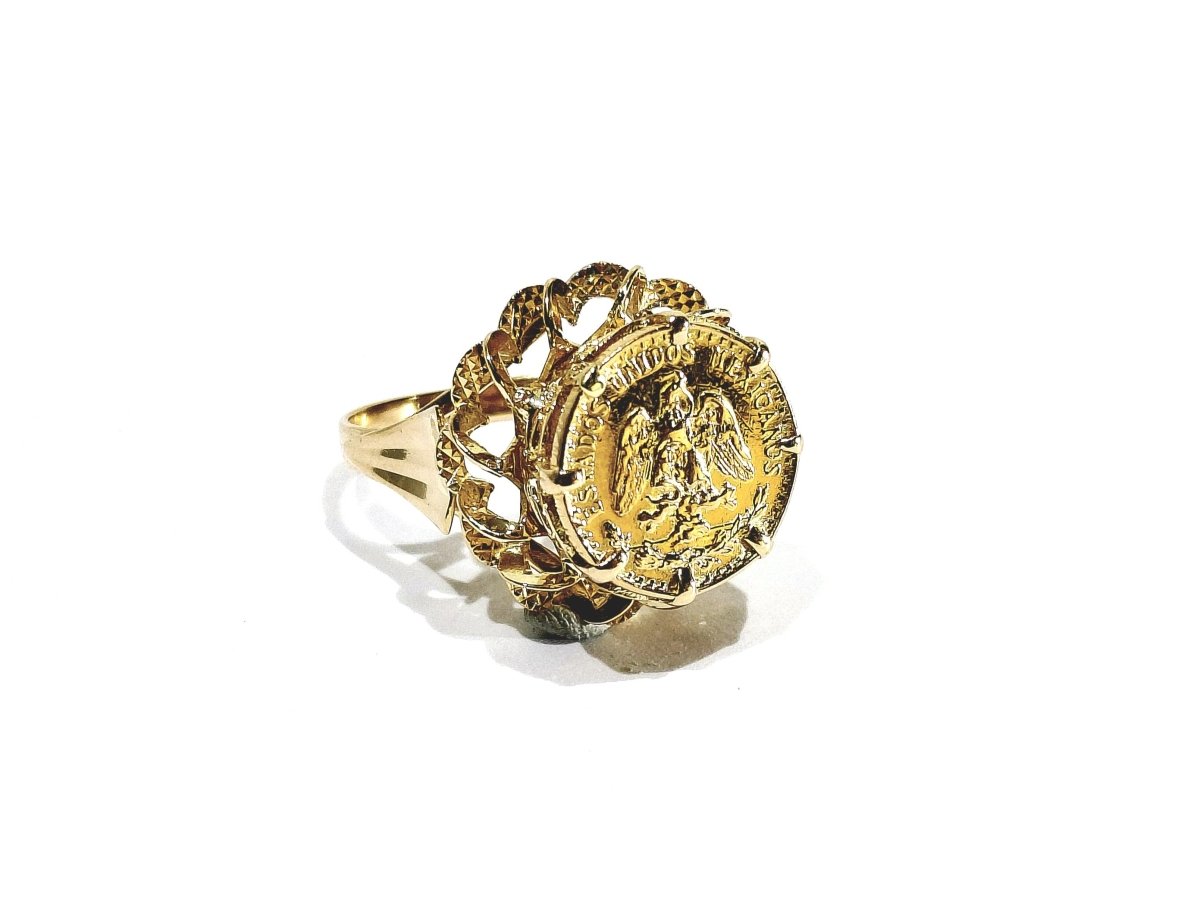 Bague or jaune Dos Pesos - Castafiore