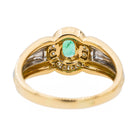 Bague Or jaune Emeraude - Castafiore