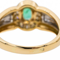 Bague Or jaune Emeraude - Castafiore