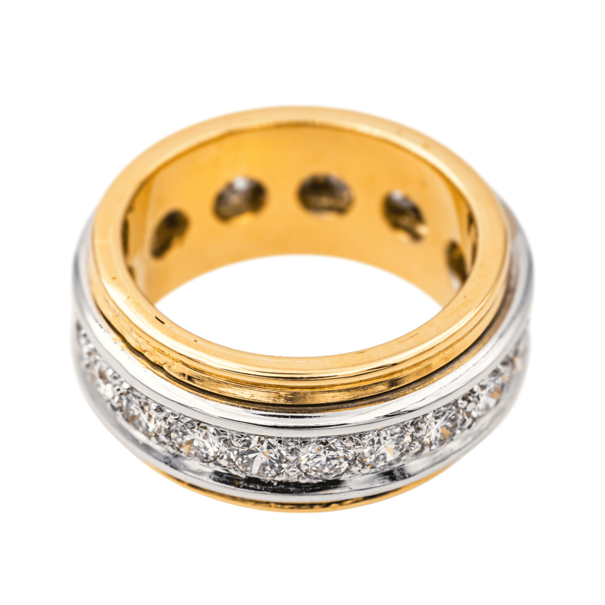 Bague Or jaune et Diamant - Castafiore