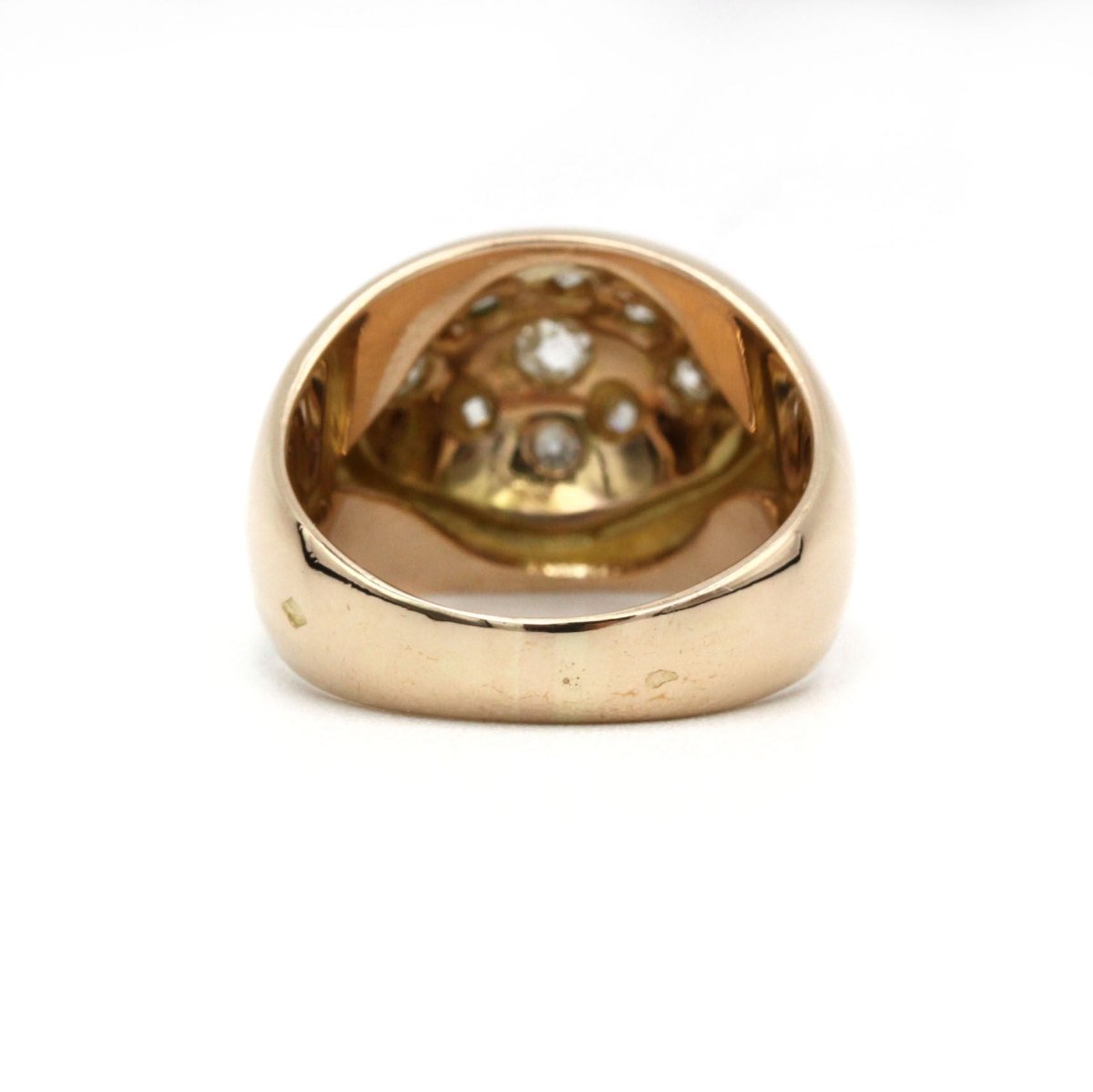 Bague - Or jaune et Diamants - Castafiore
