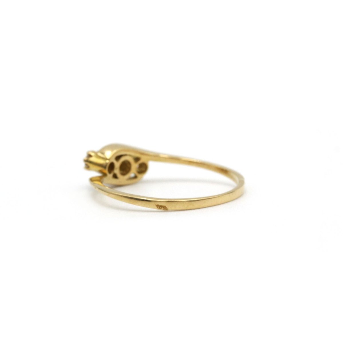 Bague - Or jaune et diamants - Castafiore