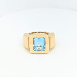 Bague or jaune et topaze Didier Guérin - Castafiore