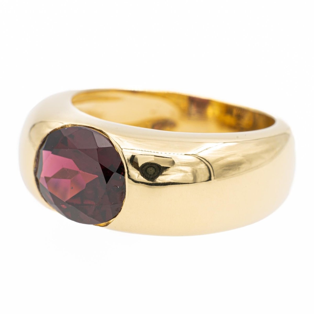 Bague Or jaune Grenat Almandin - Castafiore