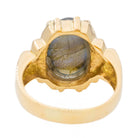 Bague Or jaune Labradorite - Castafiore