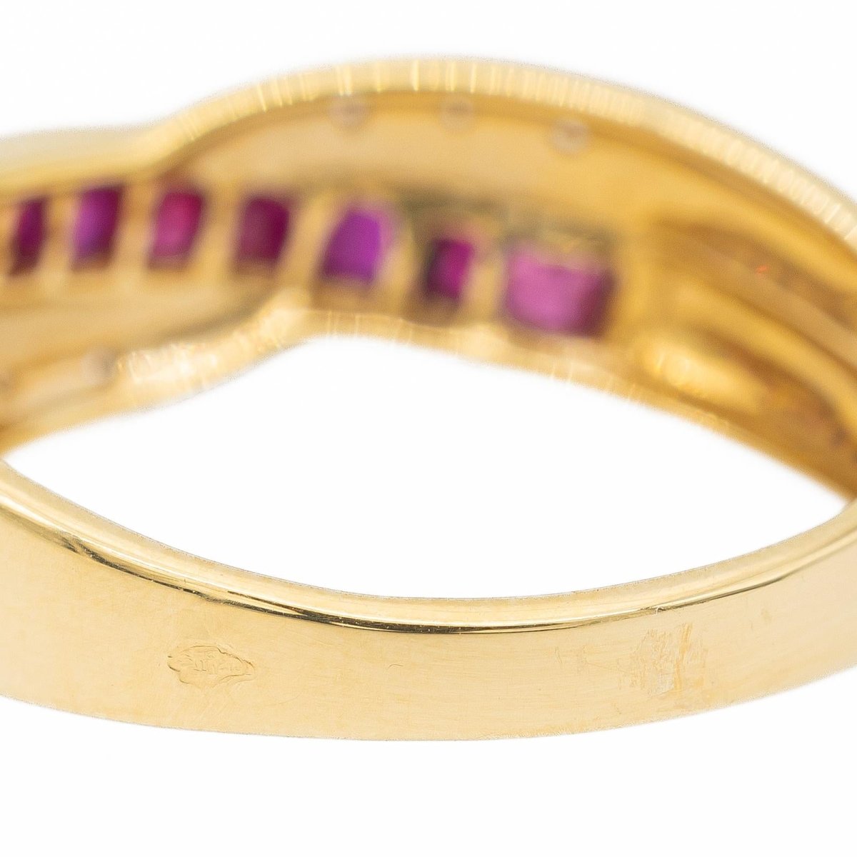 Bague Or jaune Rubis - Castafiore