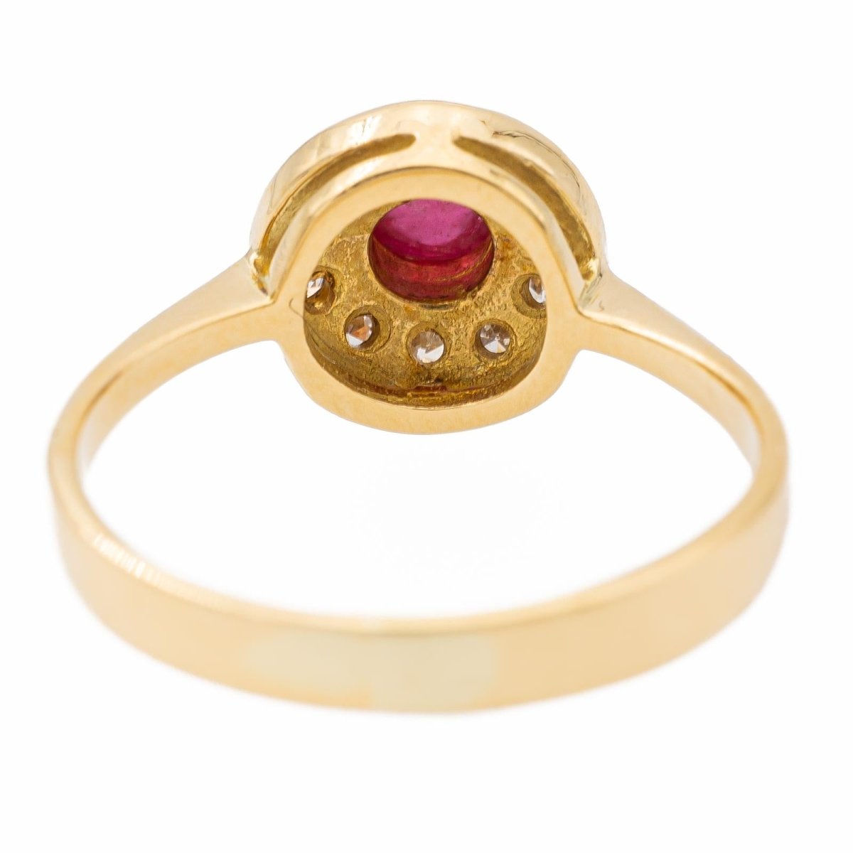 bague Or jaune Rubis - Castafiore