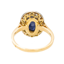 Bague Or jaune Saphir - Castafiore