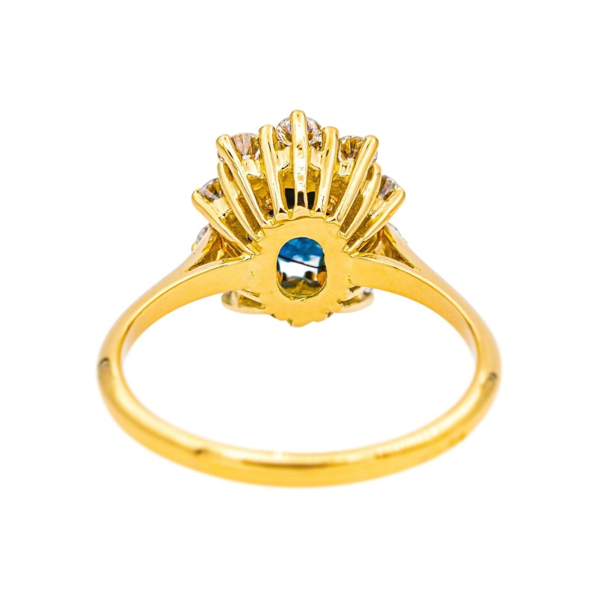 Bague Or jaune Saphir - Castafiore