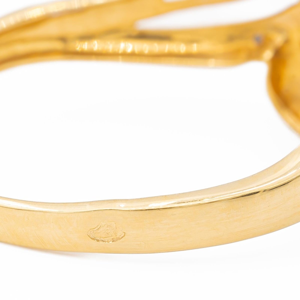 Bague Or jaune Saphir - Castafiore