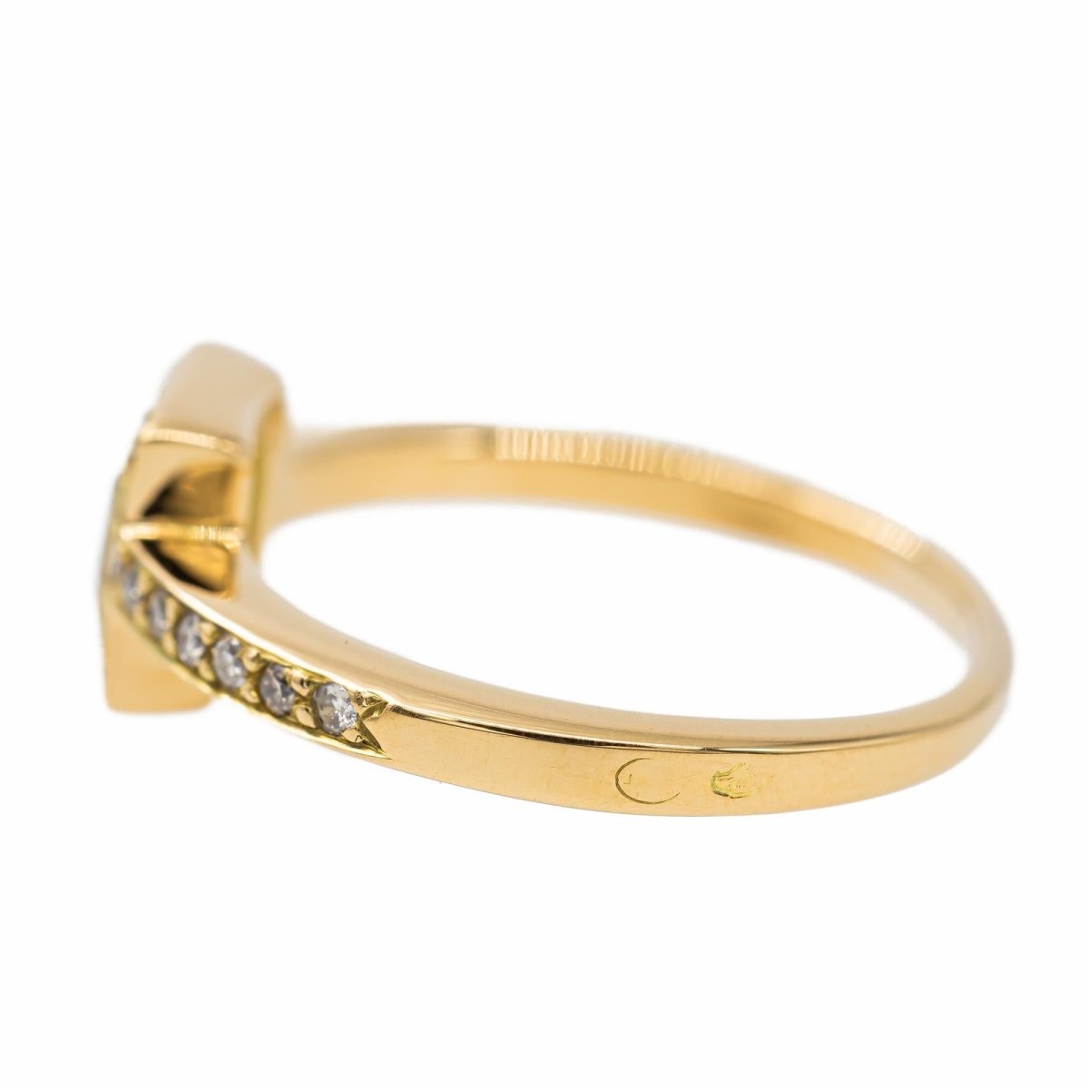Bague Or jaune Saphir - Castafiore