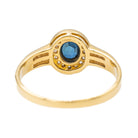 Bague Or jaune Saphir - Castafiore