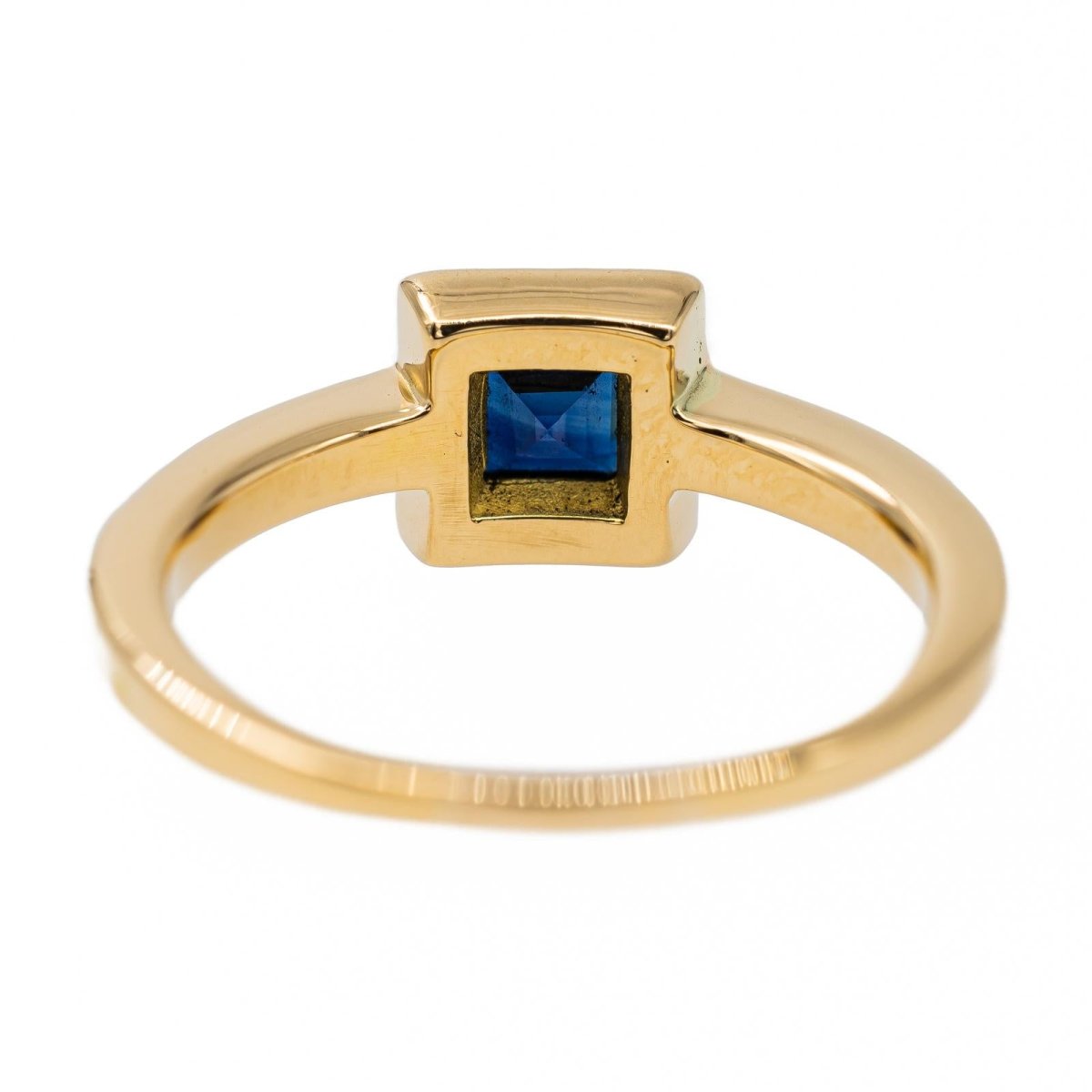 Bague Or jaune Saphir - Castafiore