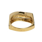 Bague Or jaune Saphir - Castafiore