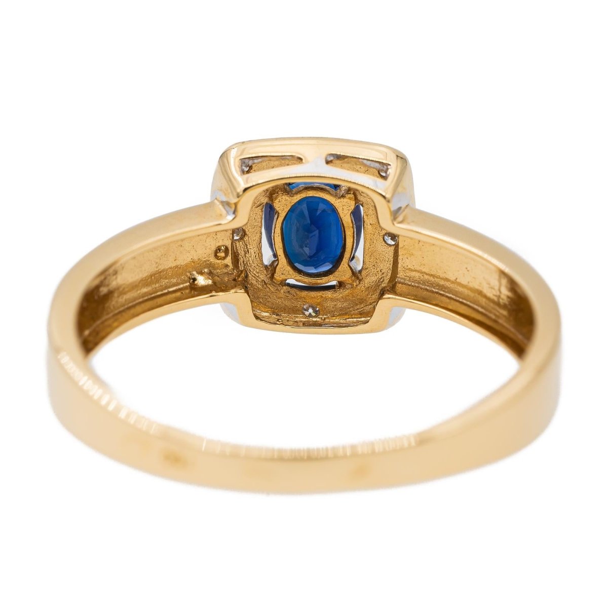 Bague Or jaune Saphir - Castafiore