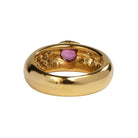 Bague Or jaune Saphir - Castafiore